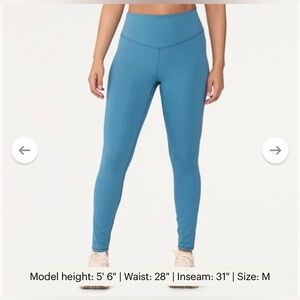 VUORI Chilled Out Leggings - Small - Lagoon